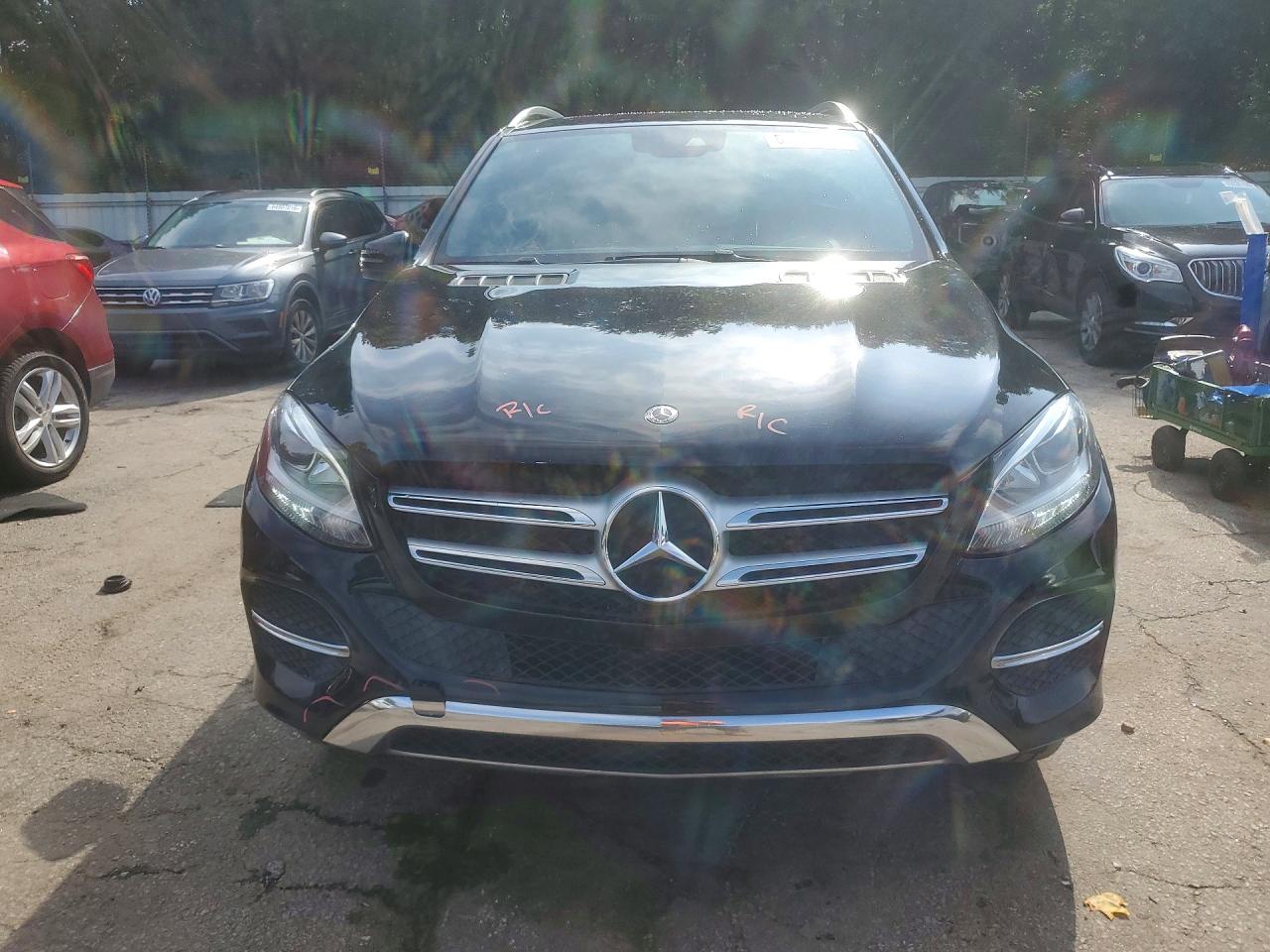 2018 Mercedes-benz Gle 350 Black vin: 4JGDA5JB6JB182655