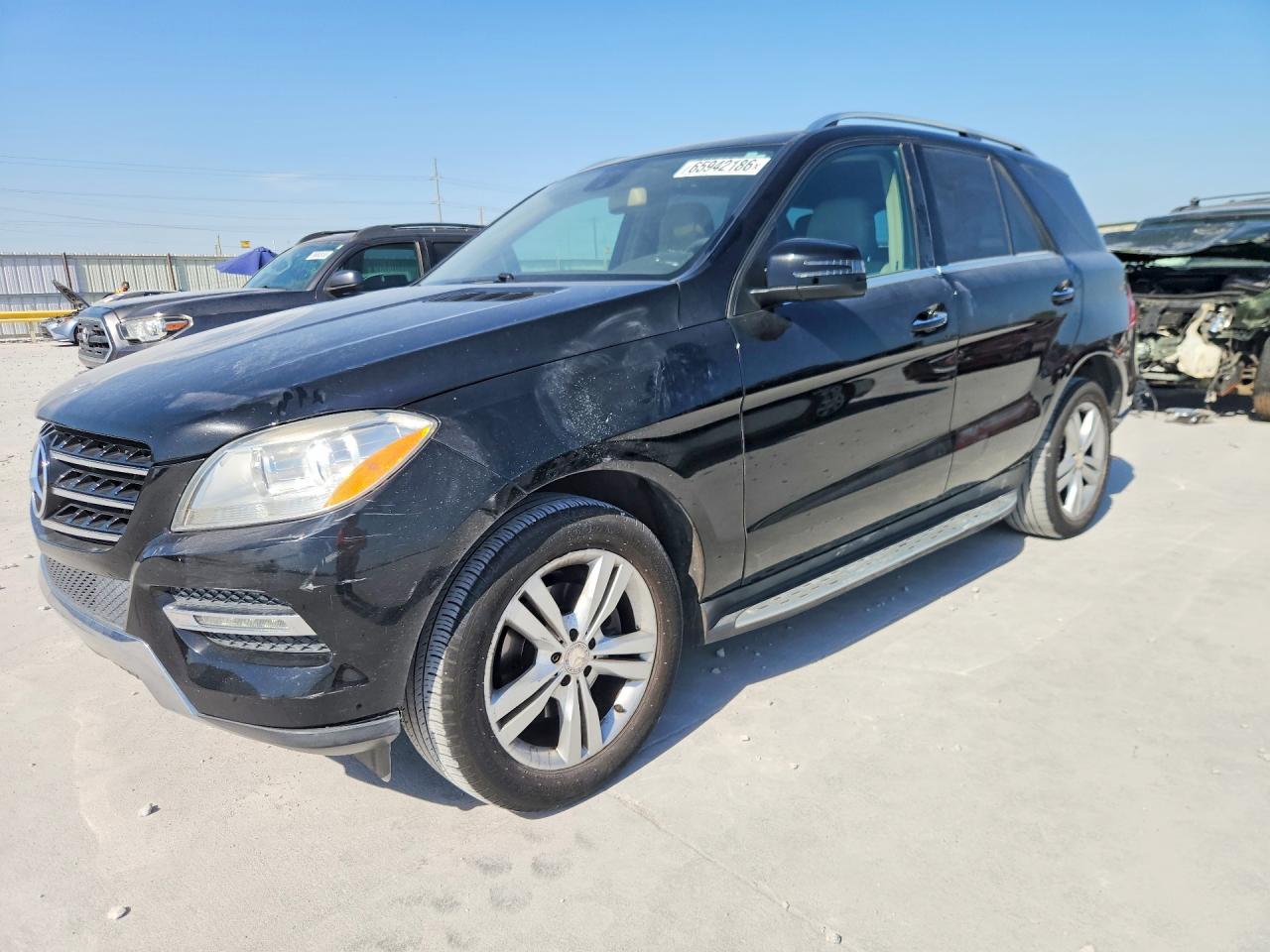 2013 Mercedes-benz Ml 350 Black vin: 4JGDA5JB7DA130249