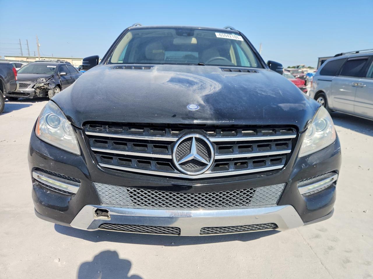 2013 Mercedes-benz Ml 350 Черный vin: 4JGDA5JB7DA130249