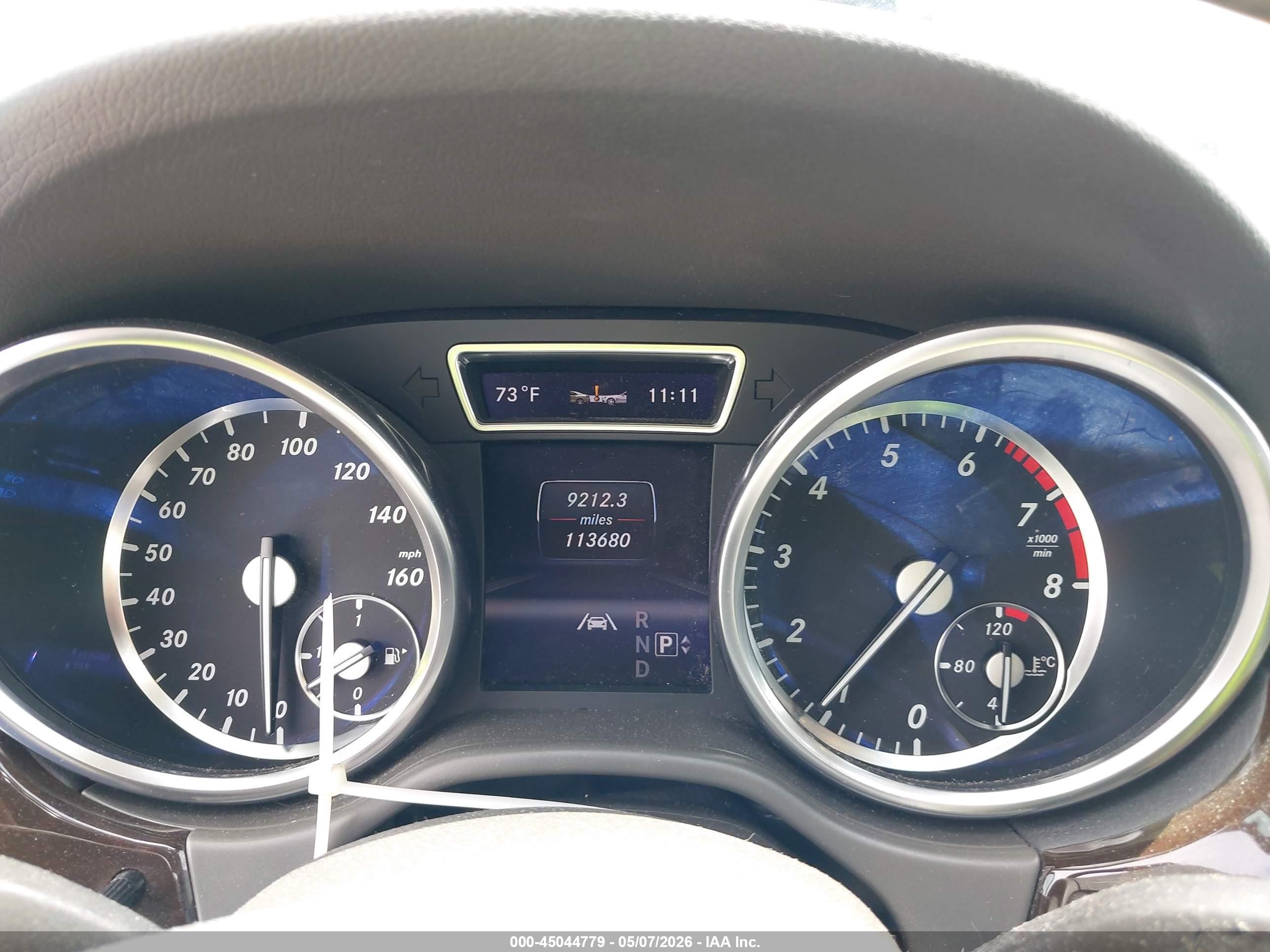 2013 Mercedes-benz Ml 350   Gray vin: 4JGDA5JB7DA166619
