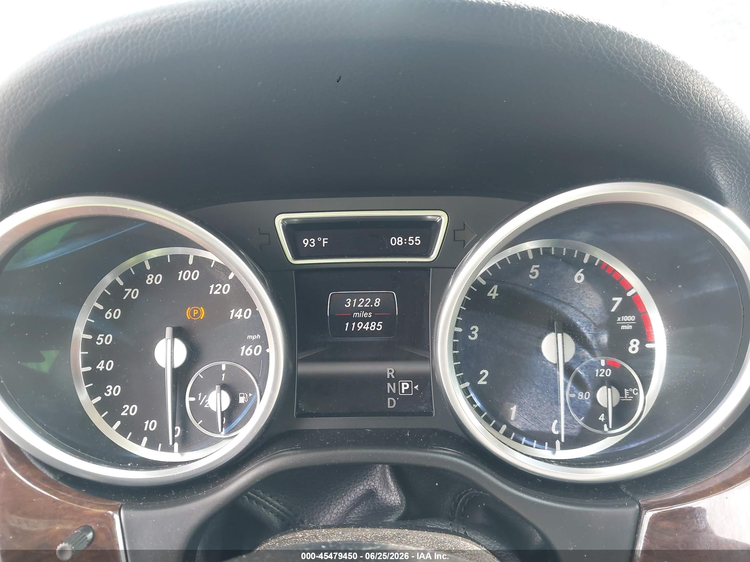 2013 Mercedes-benz Ml 350   Gray vin: 4JGDA5JB7DA219478