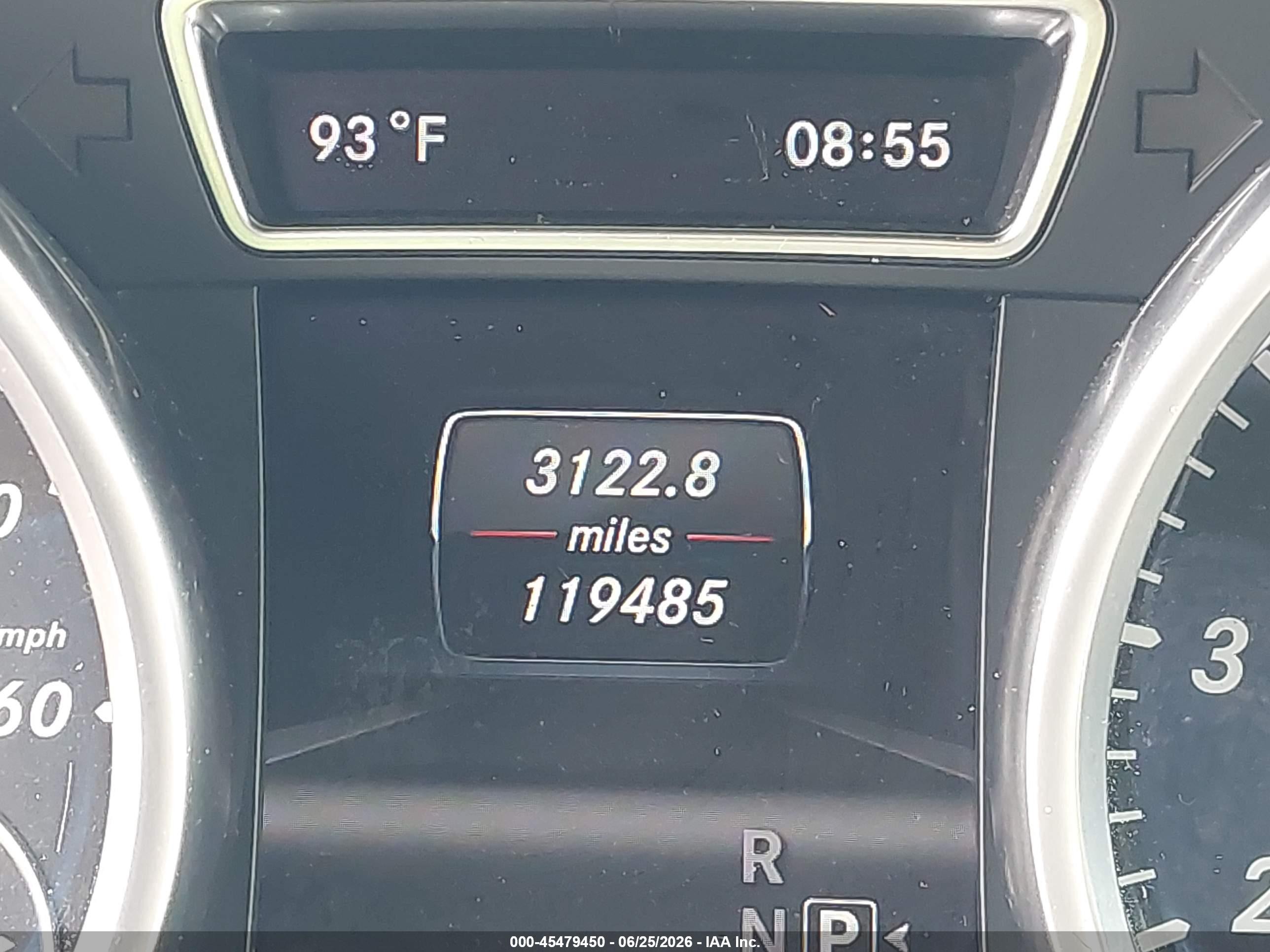 2013 Mercedes-benz Ml 350   Gray vin: 4JGDA5JB7DA219478