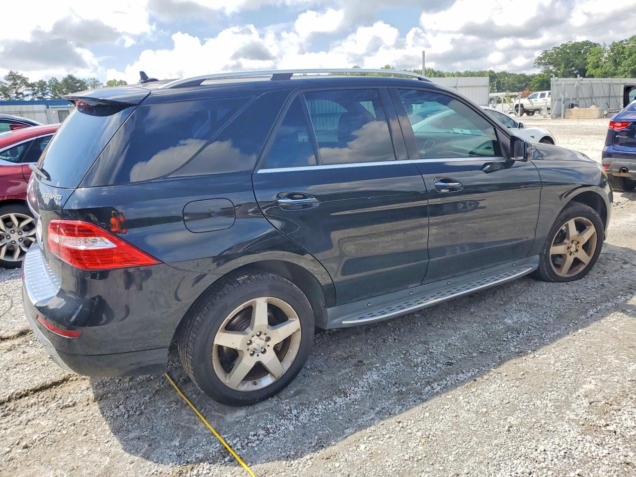 2014 Mercedes-benz Ml 350 Черный vin: 4JGDA5JB7EA268567