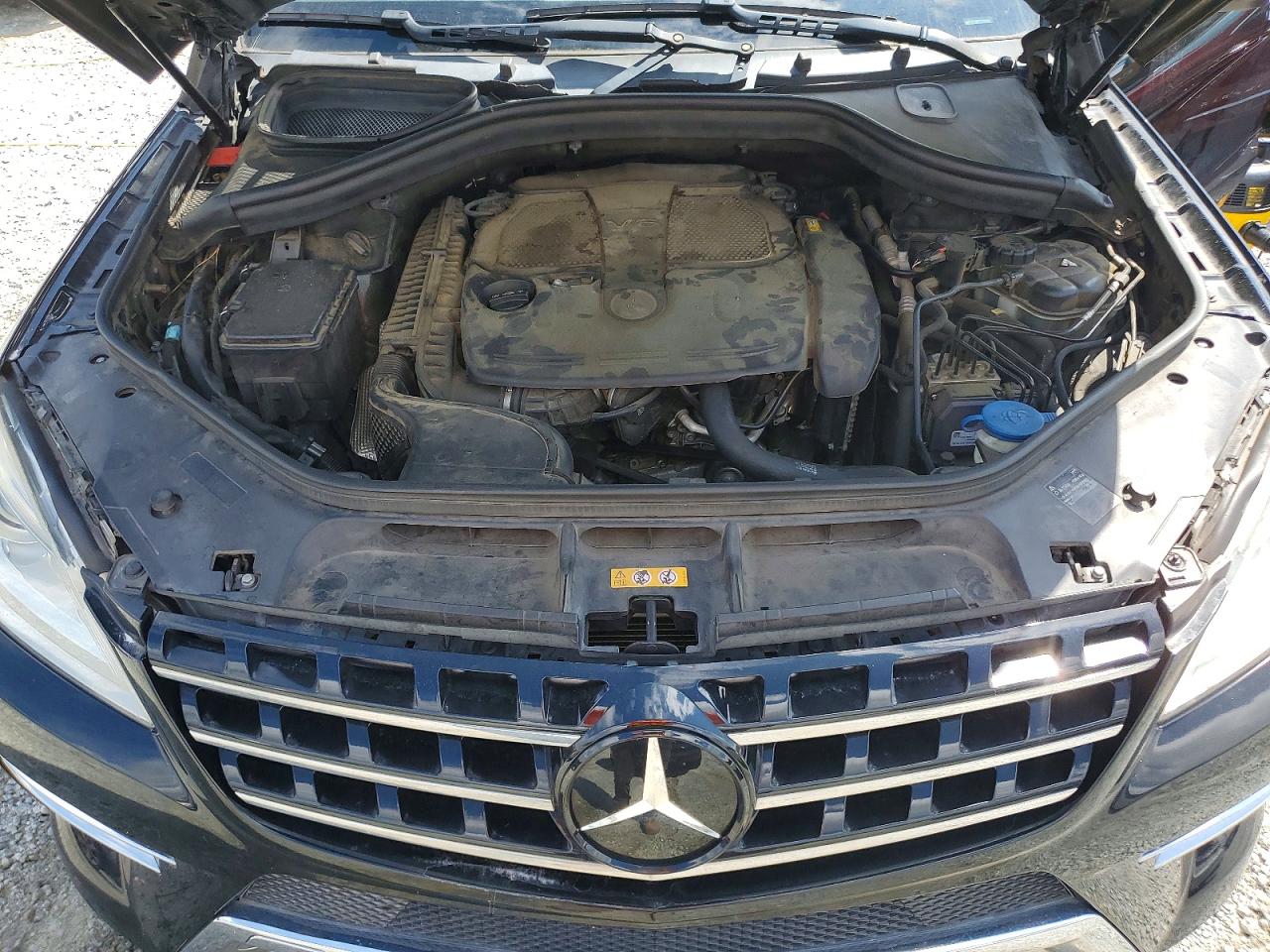 2014 Mercedes-benz Ml 350 Черный vin: 4JGDA5JB7EA268567