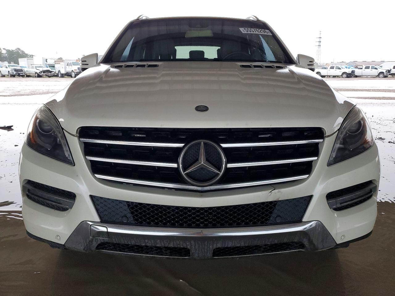 2015 Mercedes-benz Ml 350 Белый vin: 4JGDA5JB7FA513532