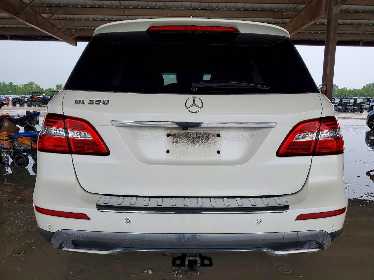 2015 Mercedes-benz Ml 350 Белый vin: 4JGDA5JB7FA513532