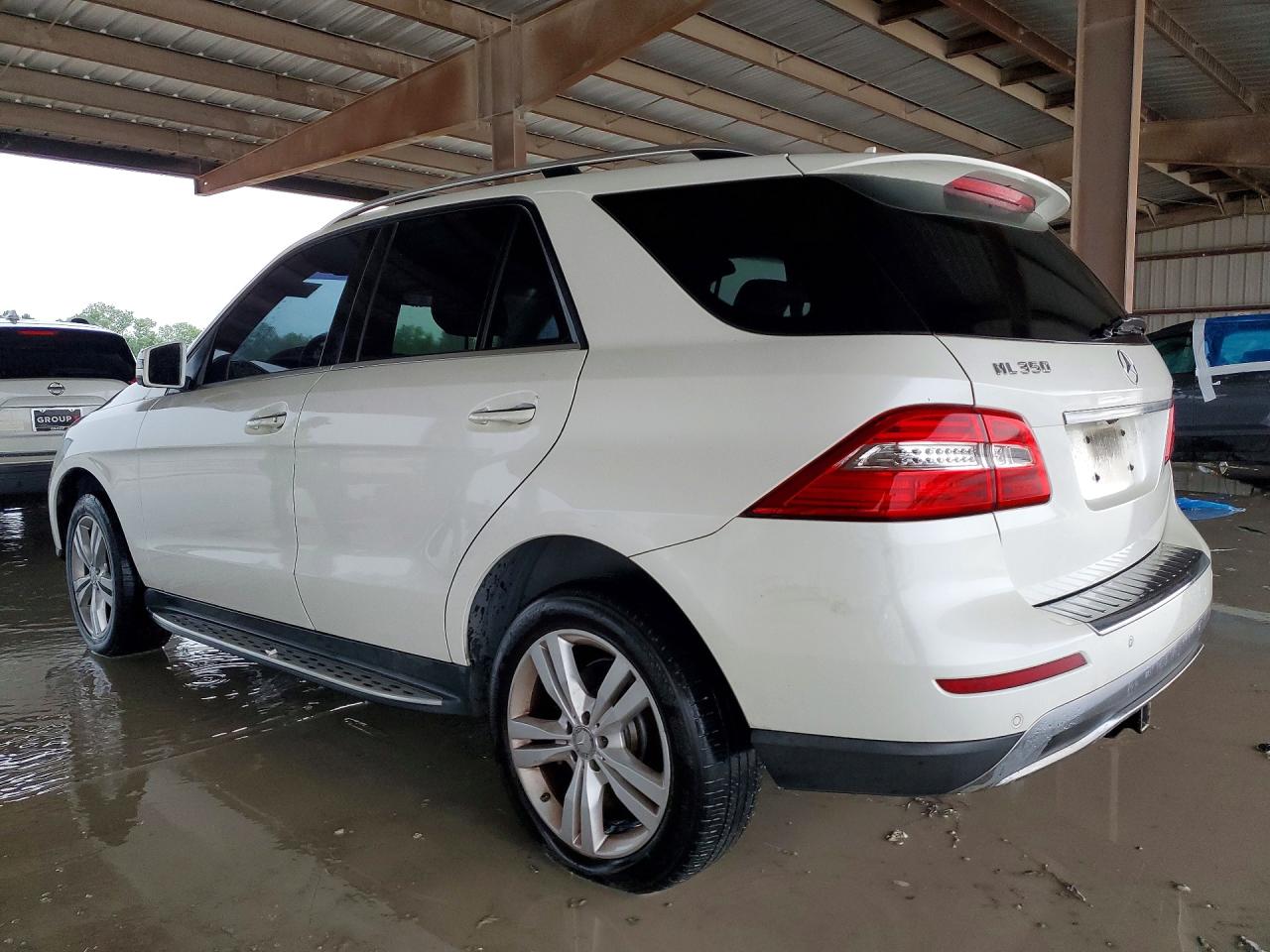 2015 Mercedes-benz Ml 350 Белый vin: 4JGDA5JB7FA513532