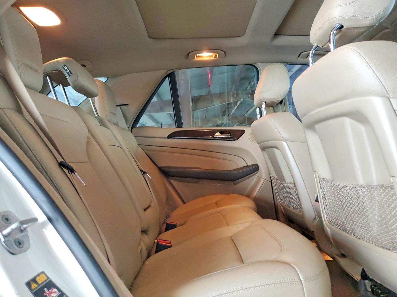 2015 Mercedes-benz Ml 350 Белый vin: 4JGDA5JB7FA513532