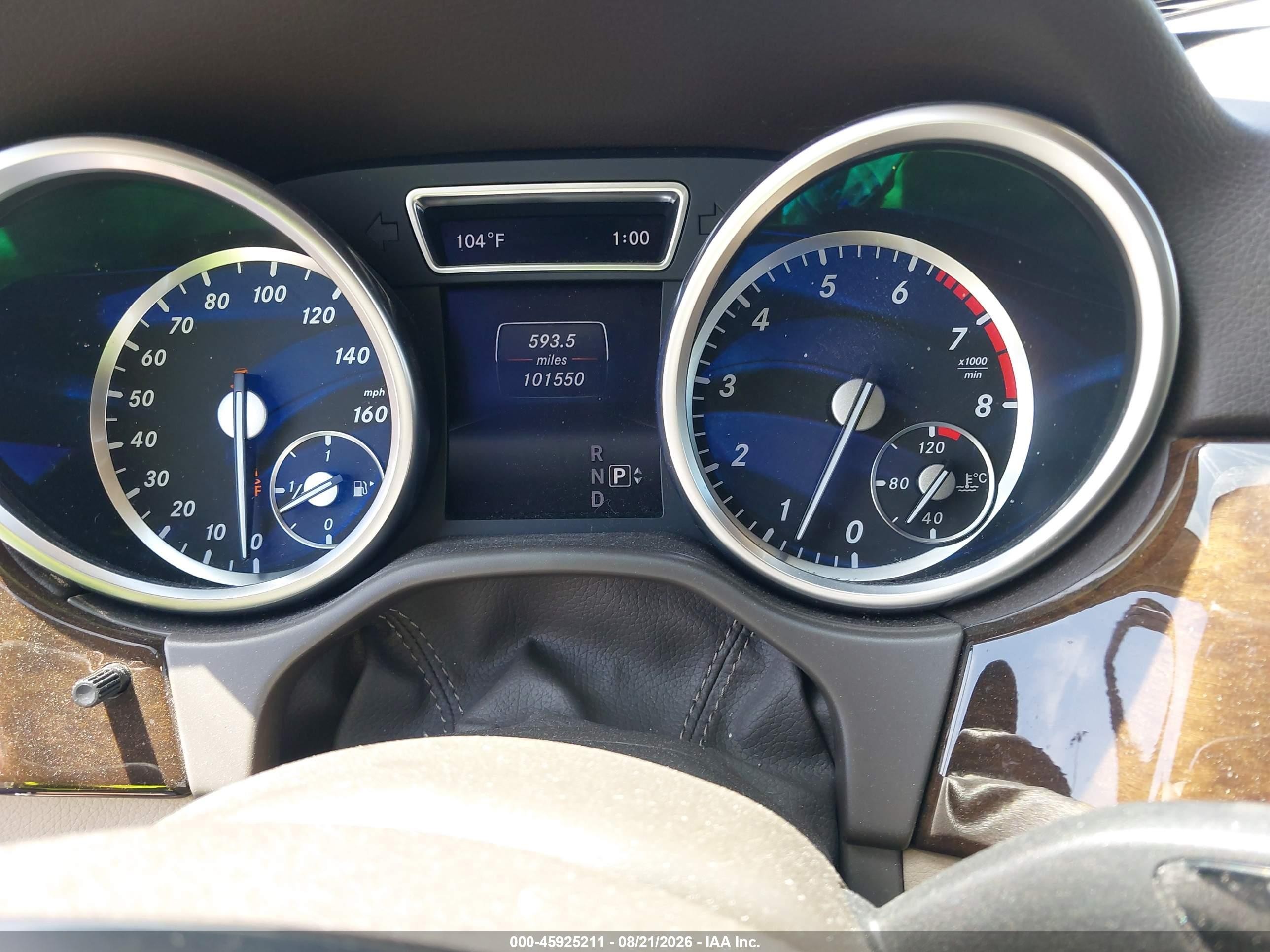 2015 Mercedes-benz Ml 350 Белый vin: 4JGDA5JB7FA544022