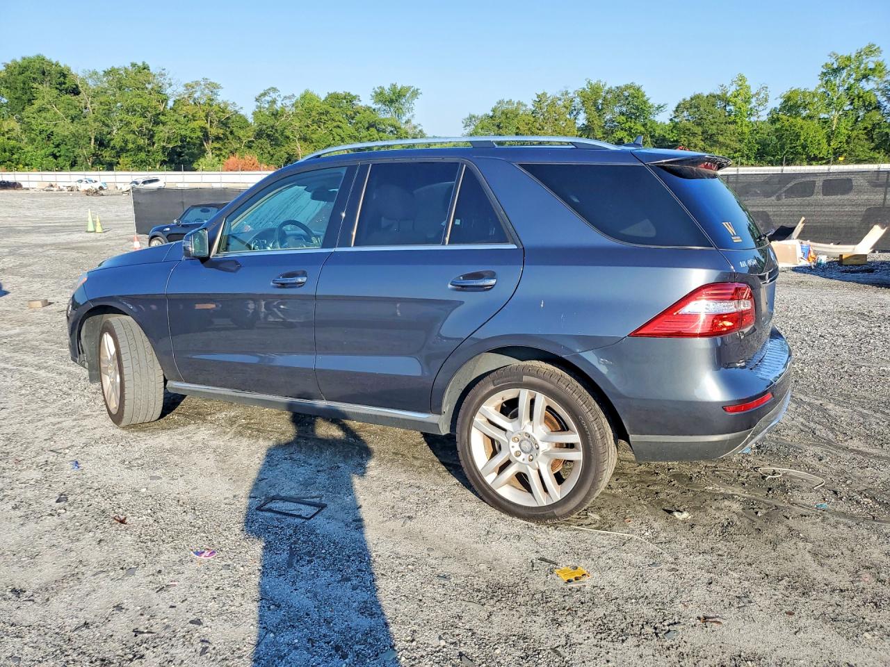 2015 Mercedes-benz Ml 350 Gray vin: 4JGDA5JB7FA592829