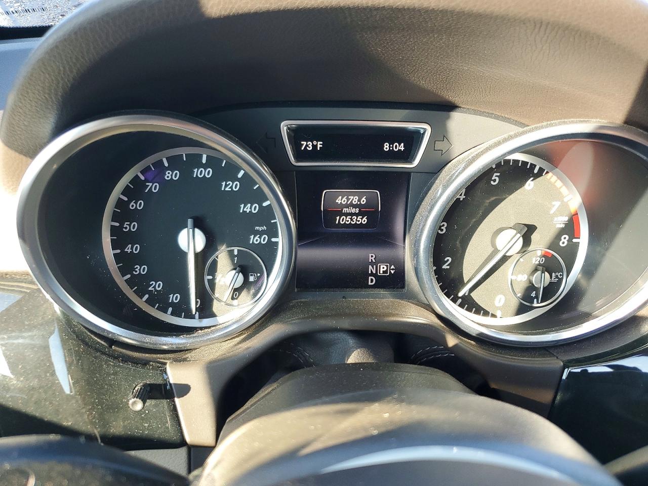2015 Mercedes-benz Ml 350 Gray vin: 4JGDA5JB7FA592829