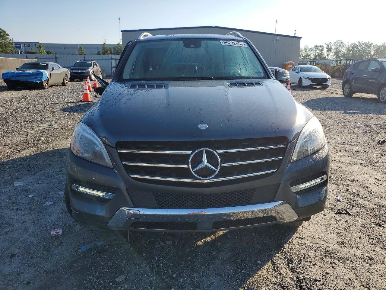 2015 Mercedes-benz Ml 350 Gray vin: 4JGDA5JB7FA592829