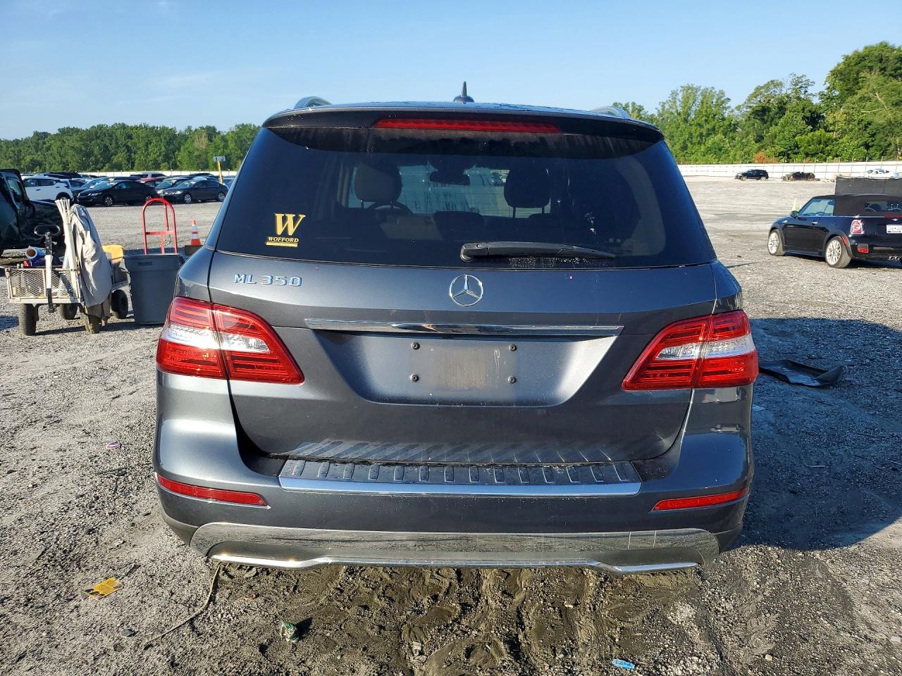 2015 Mercedes-benz Ml 350 Gray vin: 4JGDA5JB7FA592829