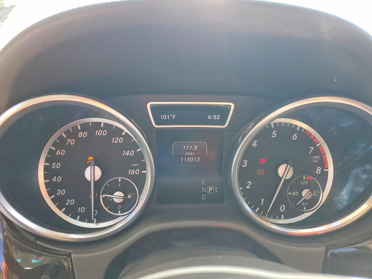 2015 Mercedes-benz Ml 350 White vin: 4JGDA5JB7FA602338