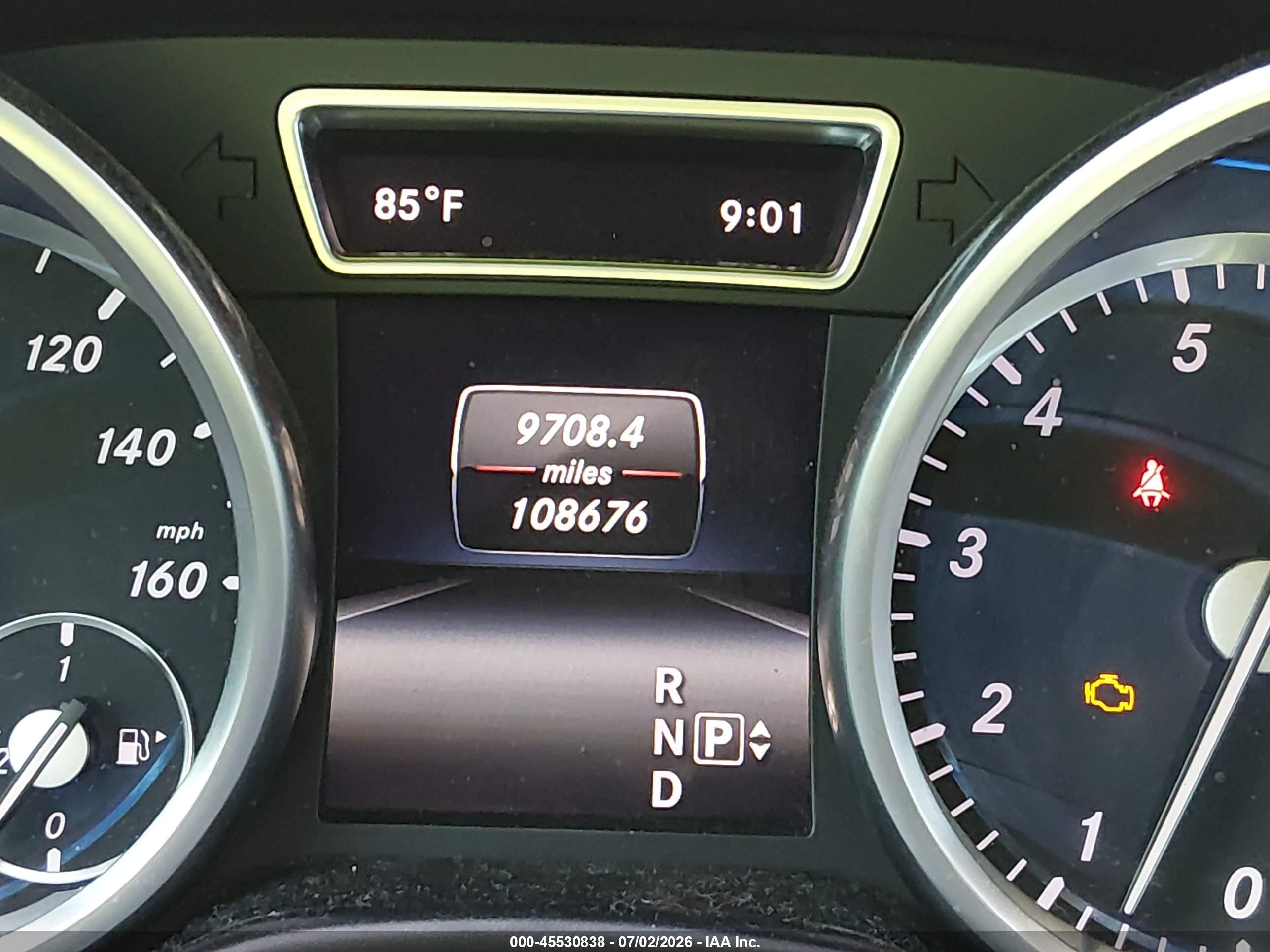 2015 Mercedes-benz Ml 350   Black vin: 4JGDA5JB7FA616174