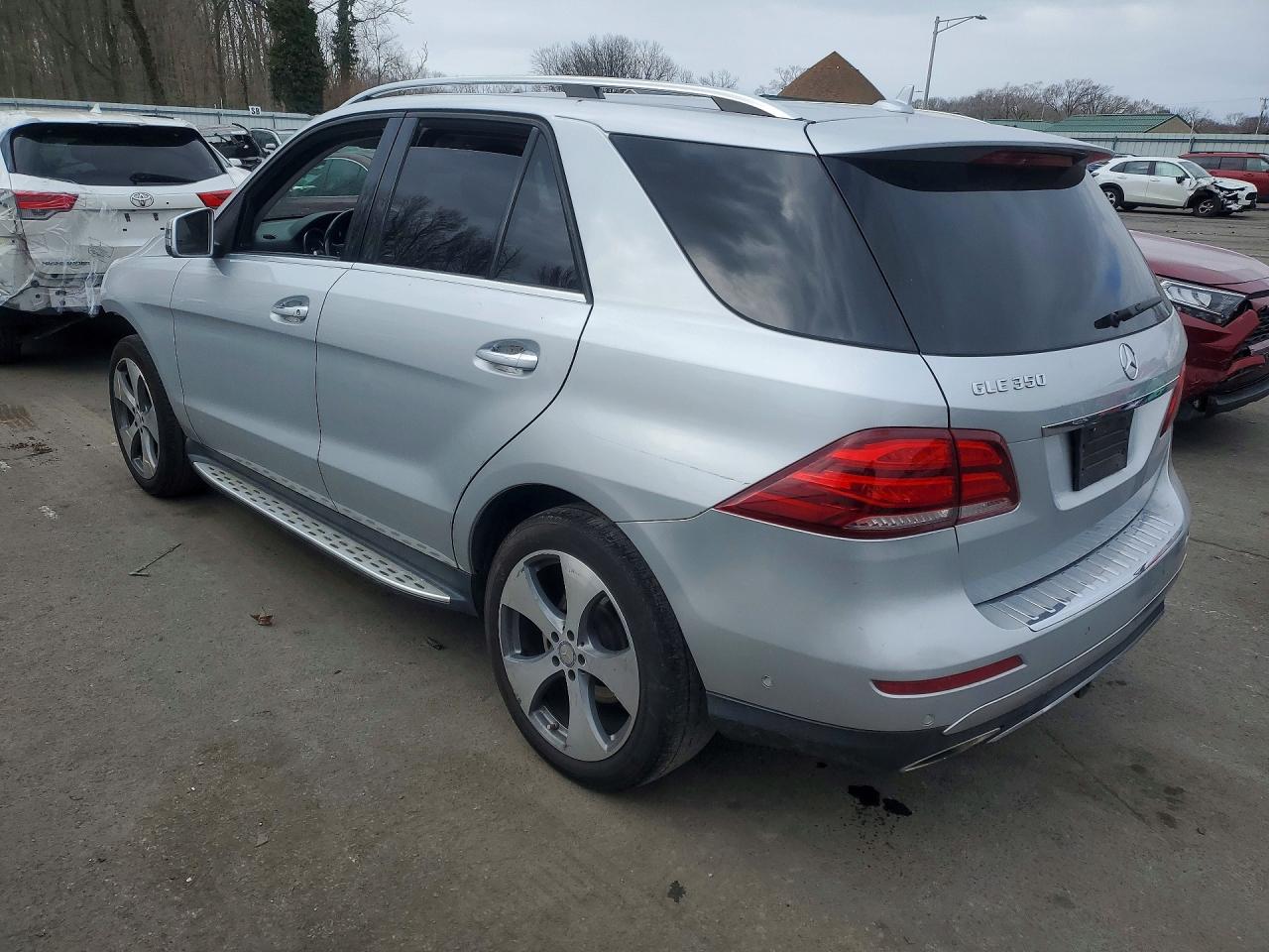 2016 Mercedes-benz Gle 350 Silver vin: 4JGDA5JB7GA694021