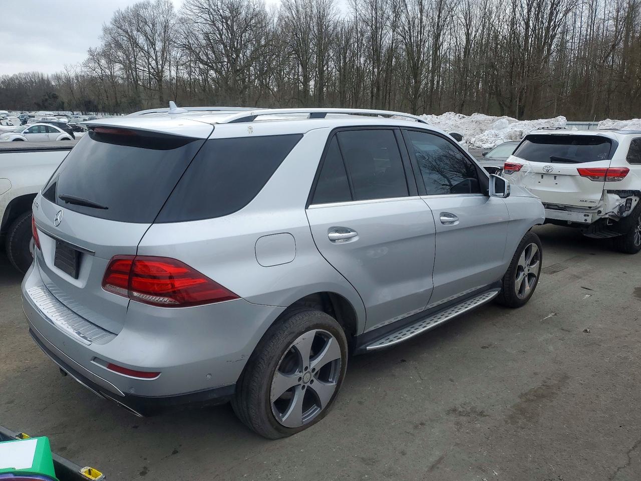 2016 Mercedes-benz Gle 350 Silver vin: 4JGDA5JB7GA694021