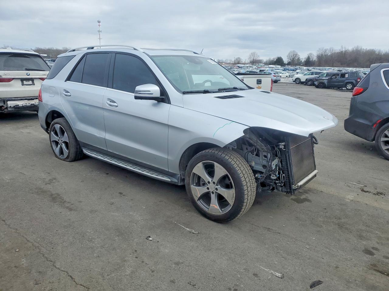 2016 Mercedes-benz Gle 350 Silver vin: 4JGDA5JB7GA694021
