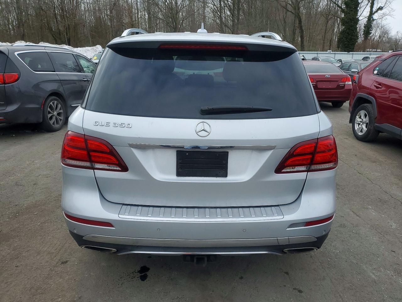 2016 Mercedes-benz Gle 350 Silver vin: 4JGDA5JB7GA694021