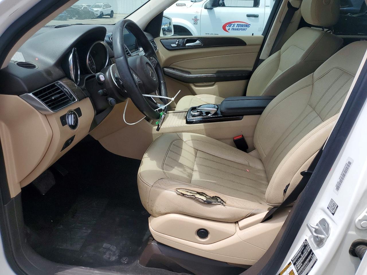 2016 Mercedes-benz Gle 350 White vin: 4JGDA5JB7GA694553