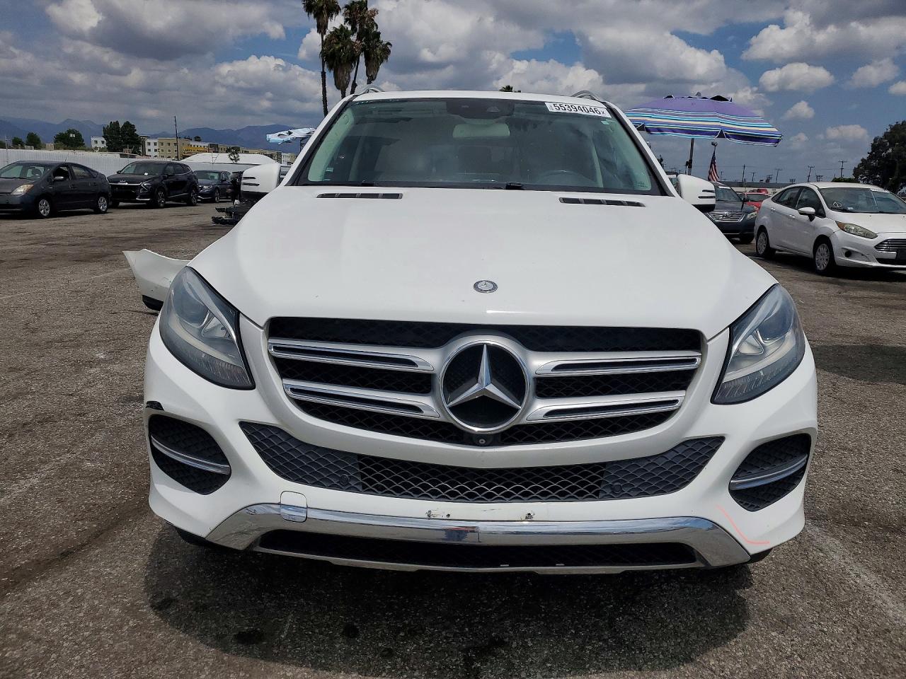 2016 Mercedes-benz Gle 350 White vin: 4JGDA5JB7GA694553