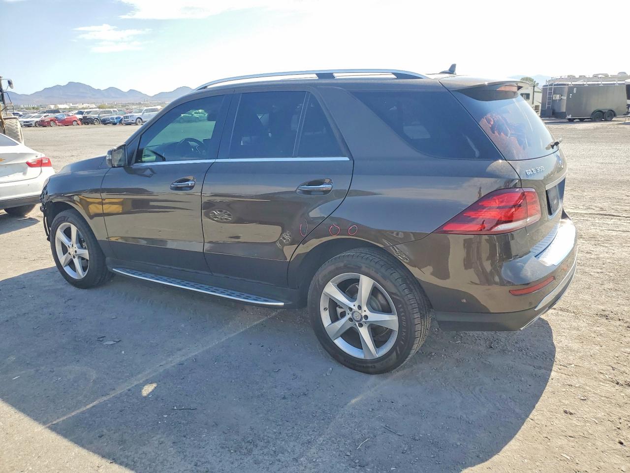 2017 Mercedes-benz Gle 350 Коричневый vin: 4JGDA5JB7HA816667