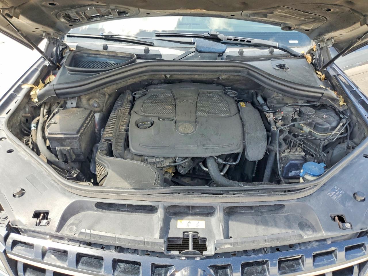 2013 Mercedes-benz Ml 350 Gray vin: 4JGDA5JB8DA163793