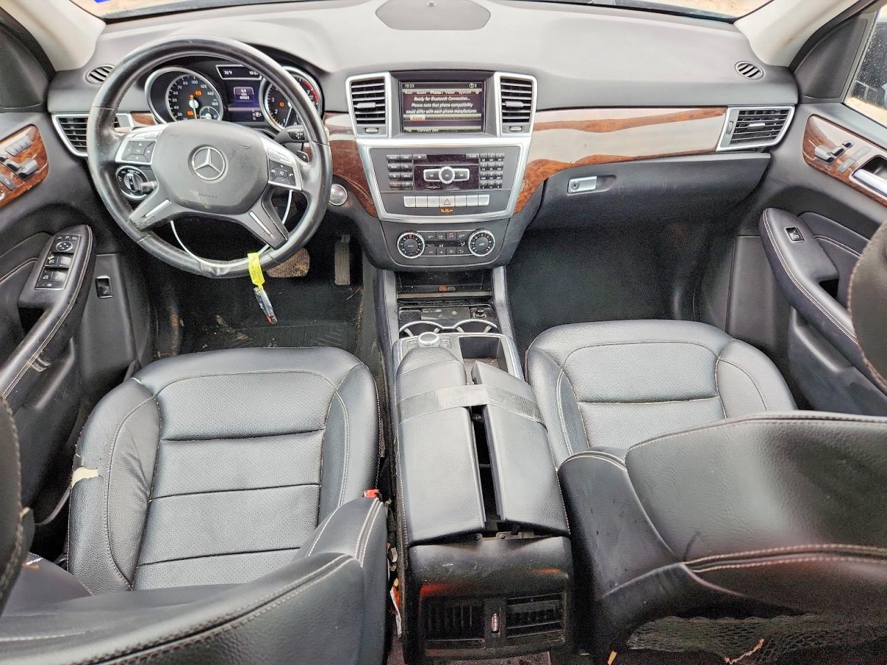 2013 Mercedes-benz Ml 350 Black vin: 4JGDA5JB8DA203760