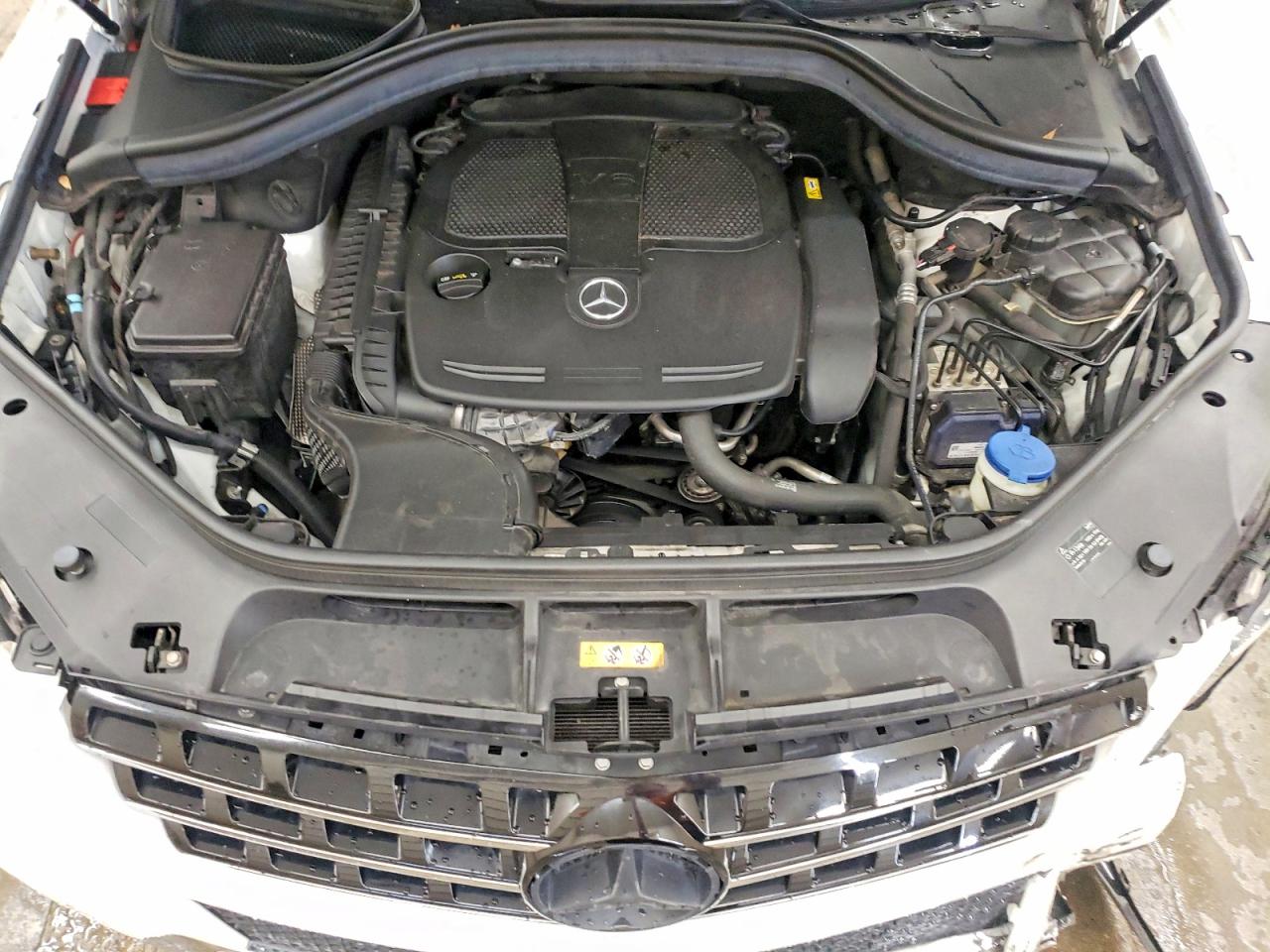 2014 Mercedes-benz Ml 350 Белый vin: 4JGDA5JB8EA300300