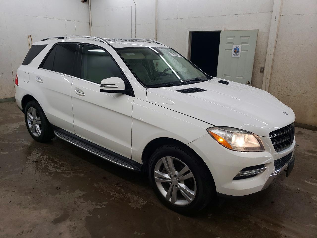 2014 Mercedes-benz Ml 350 Белый vin: 4JGDA5JB8EA300300