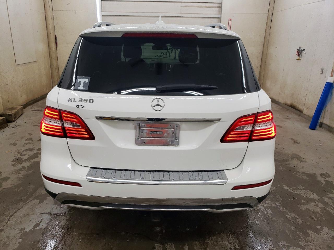 2014 Mercedes-benz Ml 350 Белый vin: 4JGDA5JB8EA300300