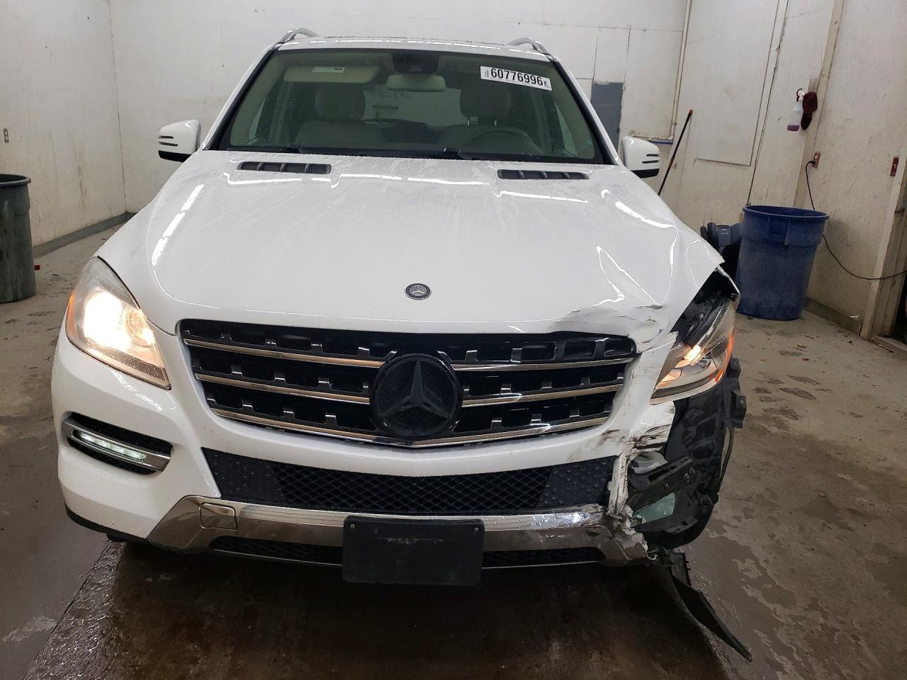 2014 Mercedes-benz Ml 350 Белый vin: 4JGDA5JB8EA300300