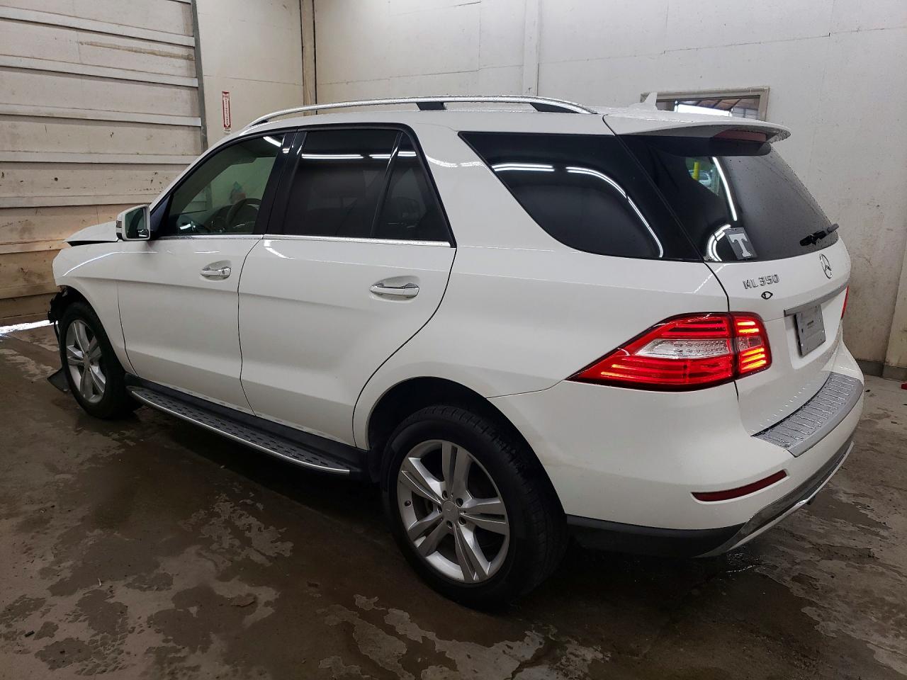 2014 Mercedes-benz Ml 350 Белый vin: 4JGDA5JB8EA300300