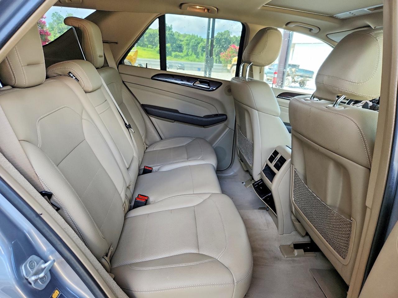 2014 Mercedes-benz Ml 350 Silver vin: 4JGDA5JB8EA436815
