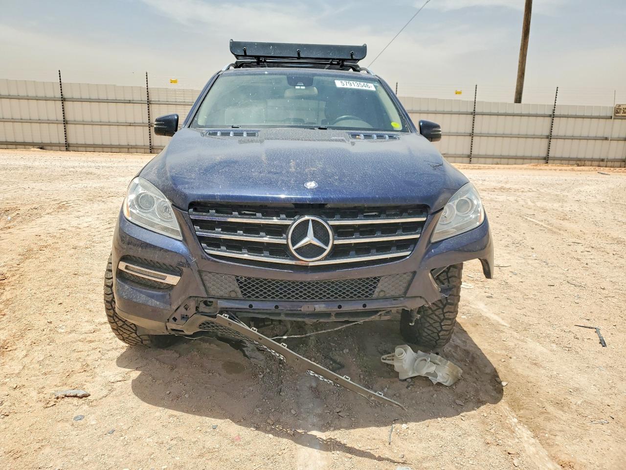 2015 Mercedes-benz Ml 350 Blue vin: 4JGDA5JB8FA455916