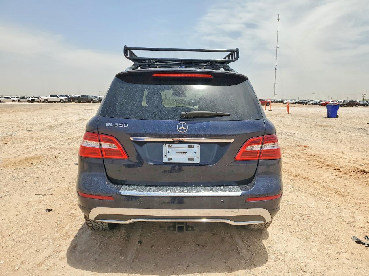 2015 Mercedes-benz Ml 350 Blue vin: 4JGDA5JB8FA455916