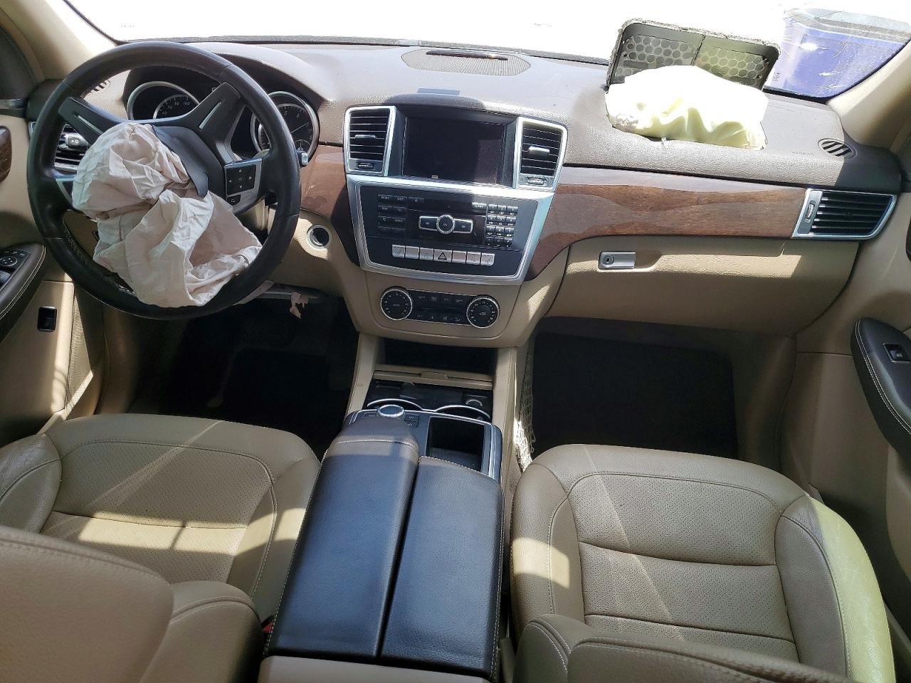 2015 Mercedes-benz Ml 350 Blue vin: 4JGDA5JB8FA455916