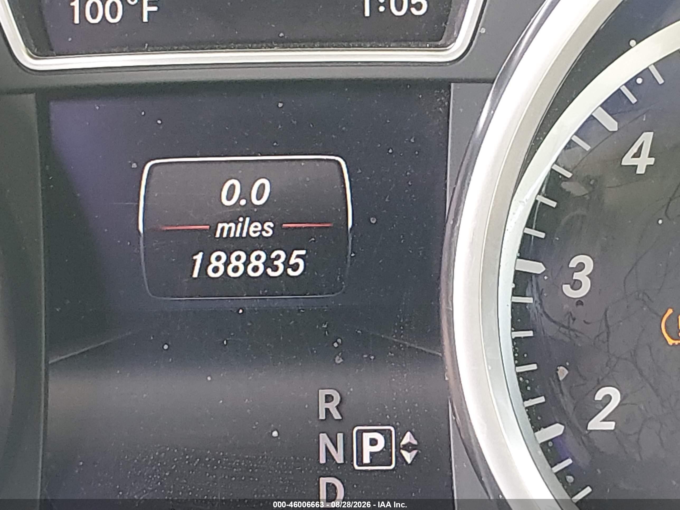 2015 Mercedes-benz Ml 350   Серый vin: 4JGDA5JB8FA460405