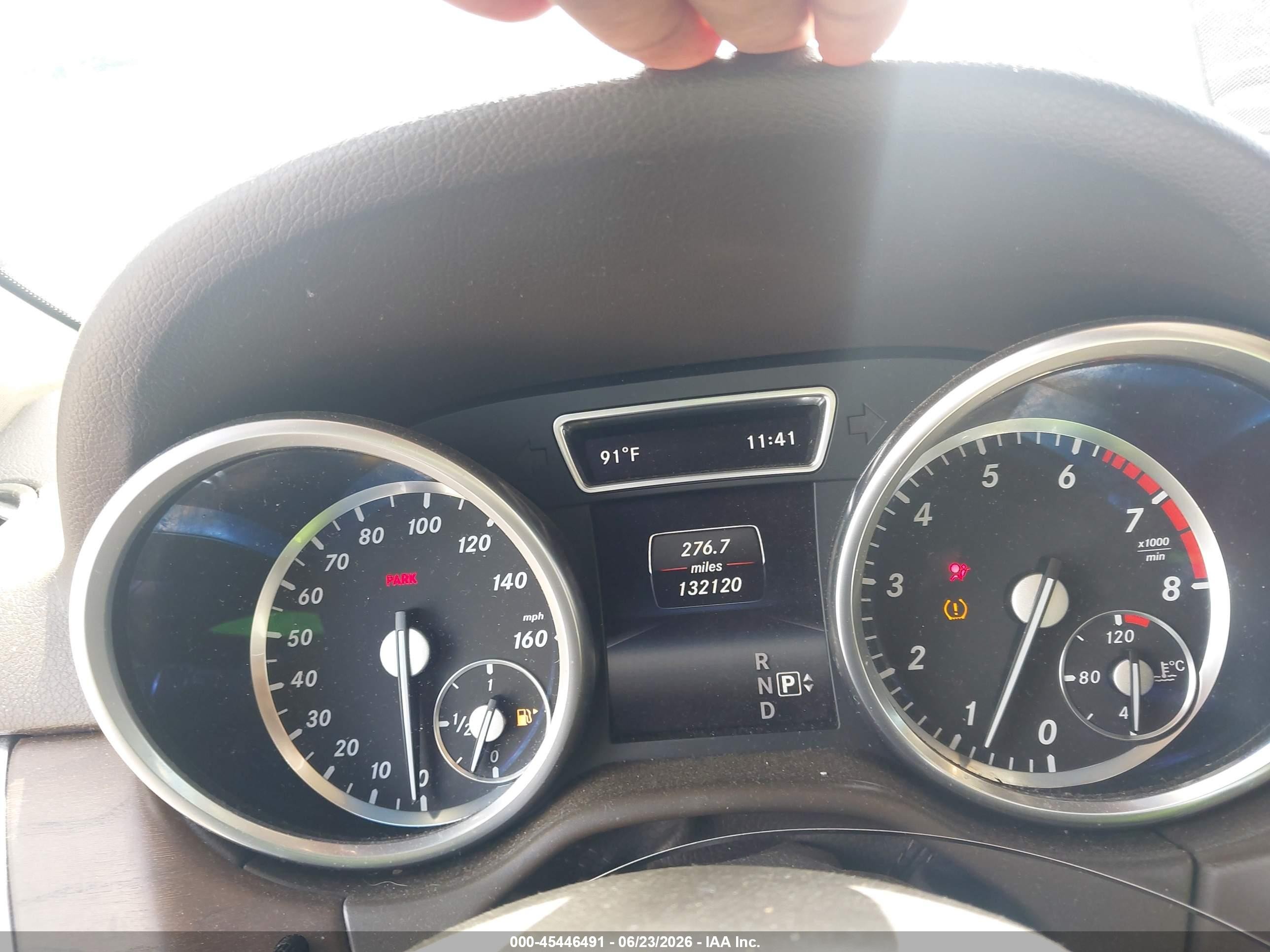 2015 Mercedes-benz Ml 350   Серый vin: 4JGDA5JB8FA593648