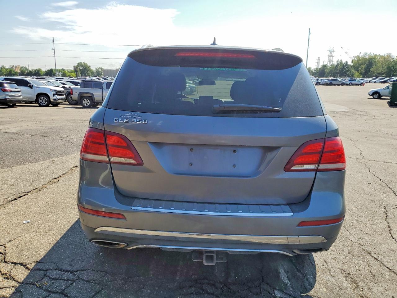 2017 Mercedes-benz Gle 350 Gray vin: 4JGDA5JB8HA827810