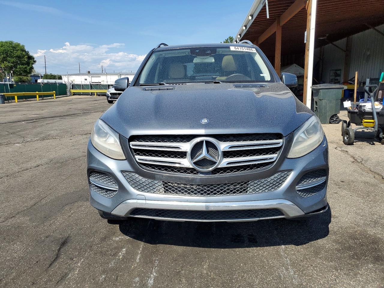 2017 Mercedes-benz Gle 350 Gray vin: 4JGDA5JB8HA827810