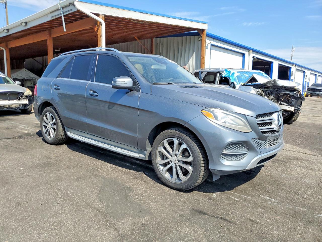 2017 Mercedes-benz Gle 350 Gray vin: 4JGDA5JB8HA827810