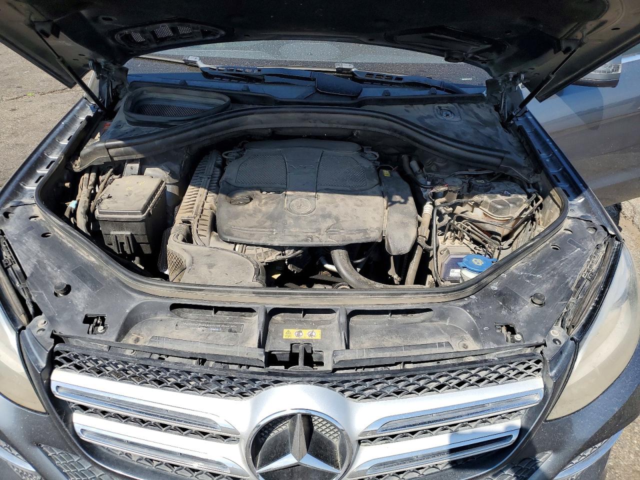 2017 Mercedes-benz Gle 350 Gray vin: 4JGDA5JB8HA827810