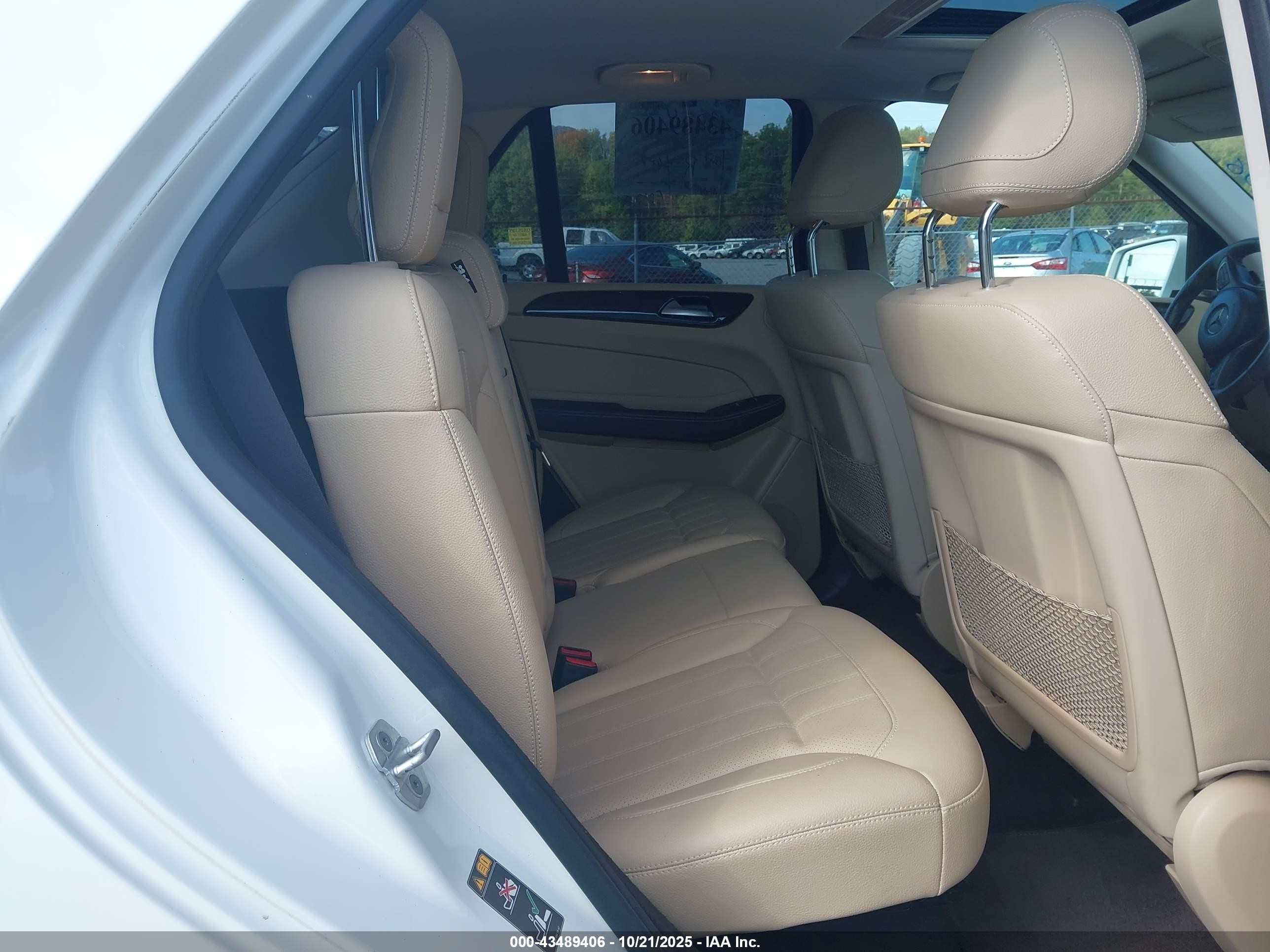 2017 Mercedes-benz Gle 350   White vin: 4JGDA5JB8HA858331