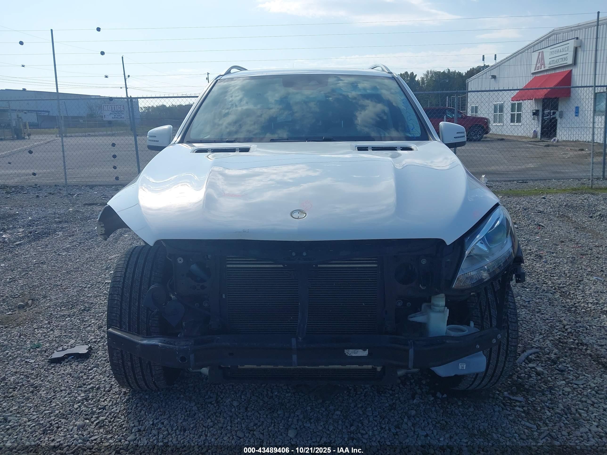 2017 Mercedes-benz Gle 350   White vin: 4JGDA5JB8HA858331