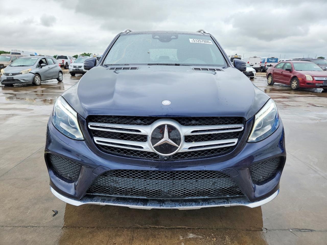 2017 Mercedes-benz Gle 350 Черный vin: 4JGDA5JB8HA936929