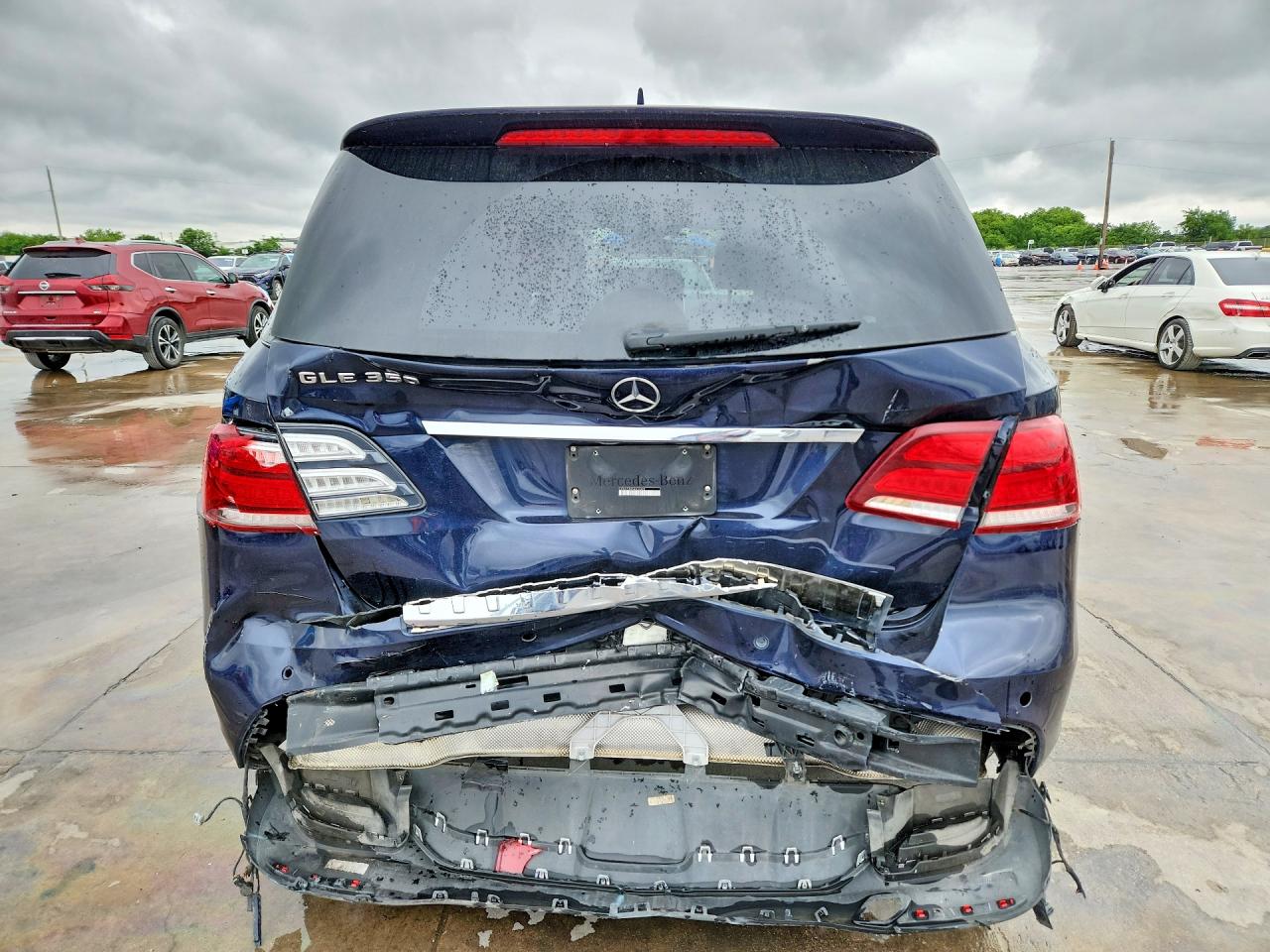 2017 Mercedes-benz Gle 350 Черный vin: 4JGDA5JB8HA936929