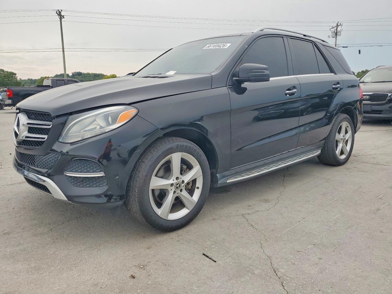 2018 Mercedes-benz Gle 350 Black vin: 4JGDA5JB8JB065661