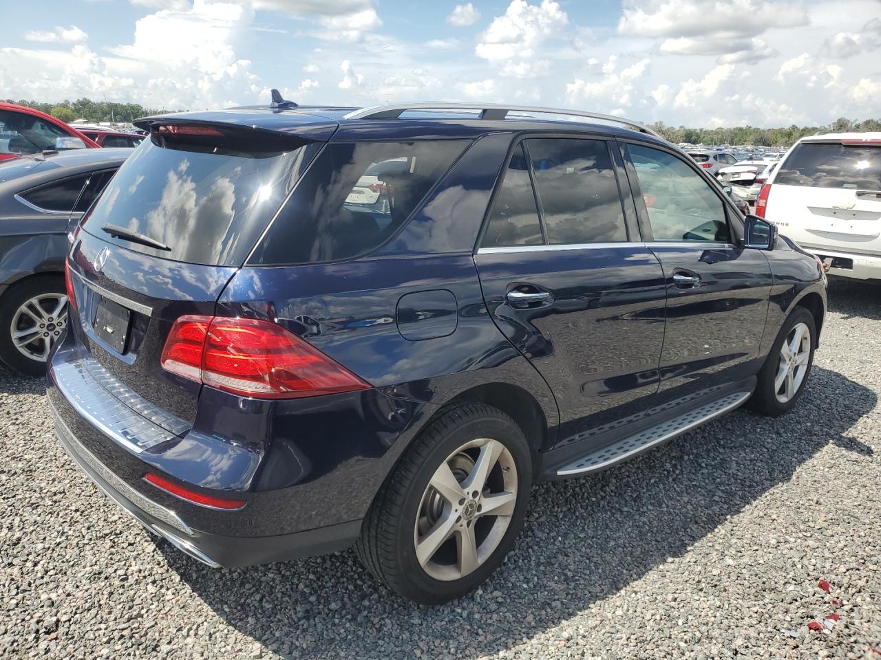 2018 Mercedes-benz Gle 350 Blue vin: 4JGDA5JB8JB074182