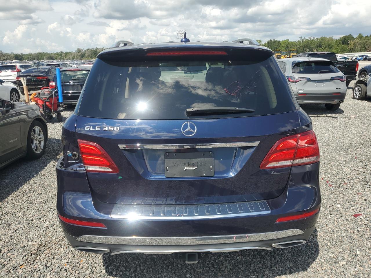 2018 Mercedes-benz Gle 350 Blue vin: 4JGDA5JB8JB074182